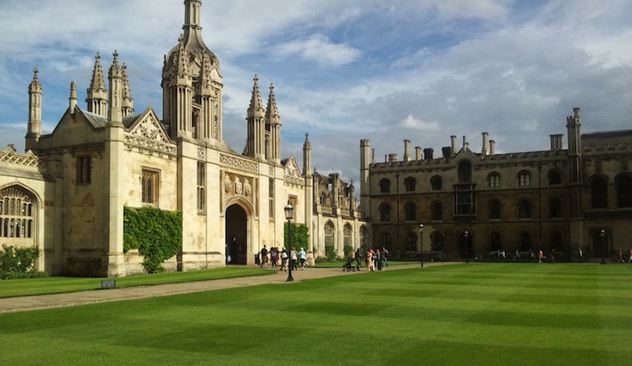 Kings College Yard and Porters Lodge